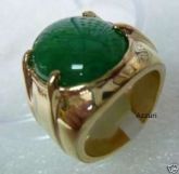 Anel Folheado Ouro 18K Jade Cod 140